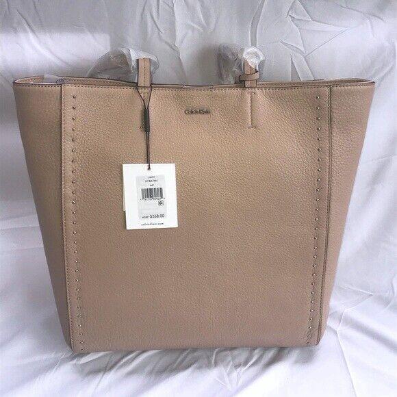 calvin klein tan tote