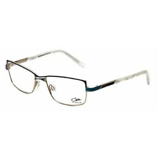Cazal Designer Eyeglasses 4215-001 in Turquoise 53mm Demo Lens