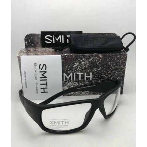 Smith Optics Eyeglasses Discord Tactical Matte Black w/ Clear Ansi Z87