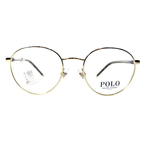 Ralph Lauren Polo Eyeglasses PH 1201 9116 Shiny Gold Optical Frame 48-18-140