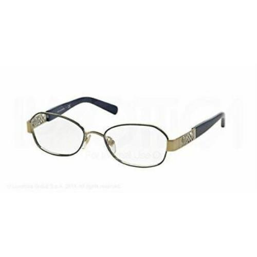 Tory Burch Eyeglasses TY1043 3058 Navy Gold 50 17 135
