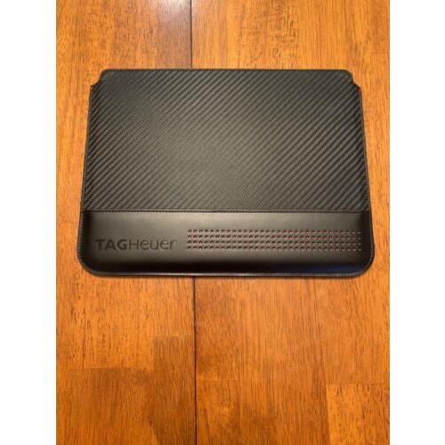 Tag Heuer Racing Ipad Cover/case Black Leather R12SLG1620.IPA