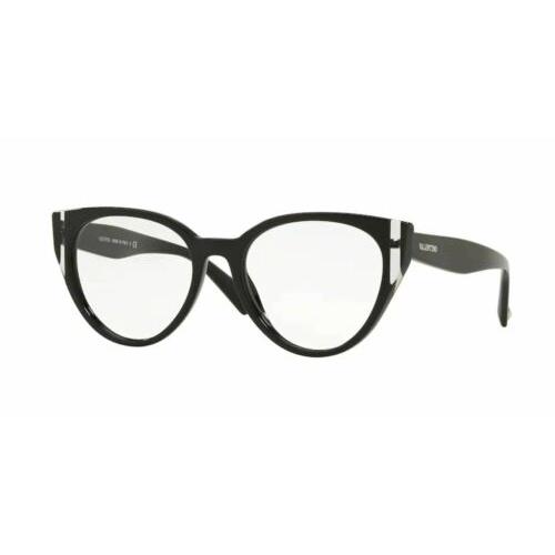 Valentino VA3030 5001 Black Pilot Women`s Eyeglasses 51 mm
