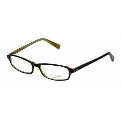 Paul Smith Designer Eyeglasses PS276-BHGD in Brown Gold 52mm Demo Lens