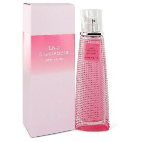 Live Irresistible Rosy Crush Givenchy 2.5 oz / 75 ml Edp Women Perfume | 040632223309 - Givenchy 