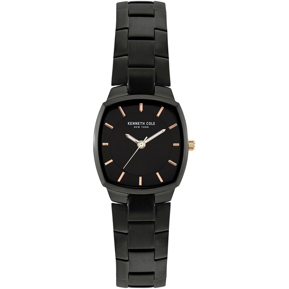 Kenneth Cole KC50893004 Ladies Dress Stainless Black-tone Light Dial 30m