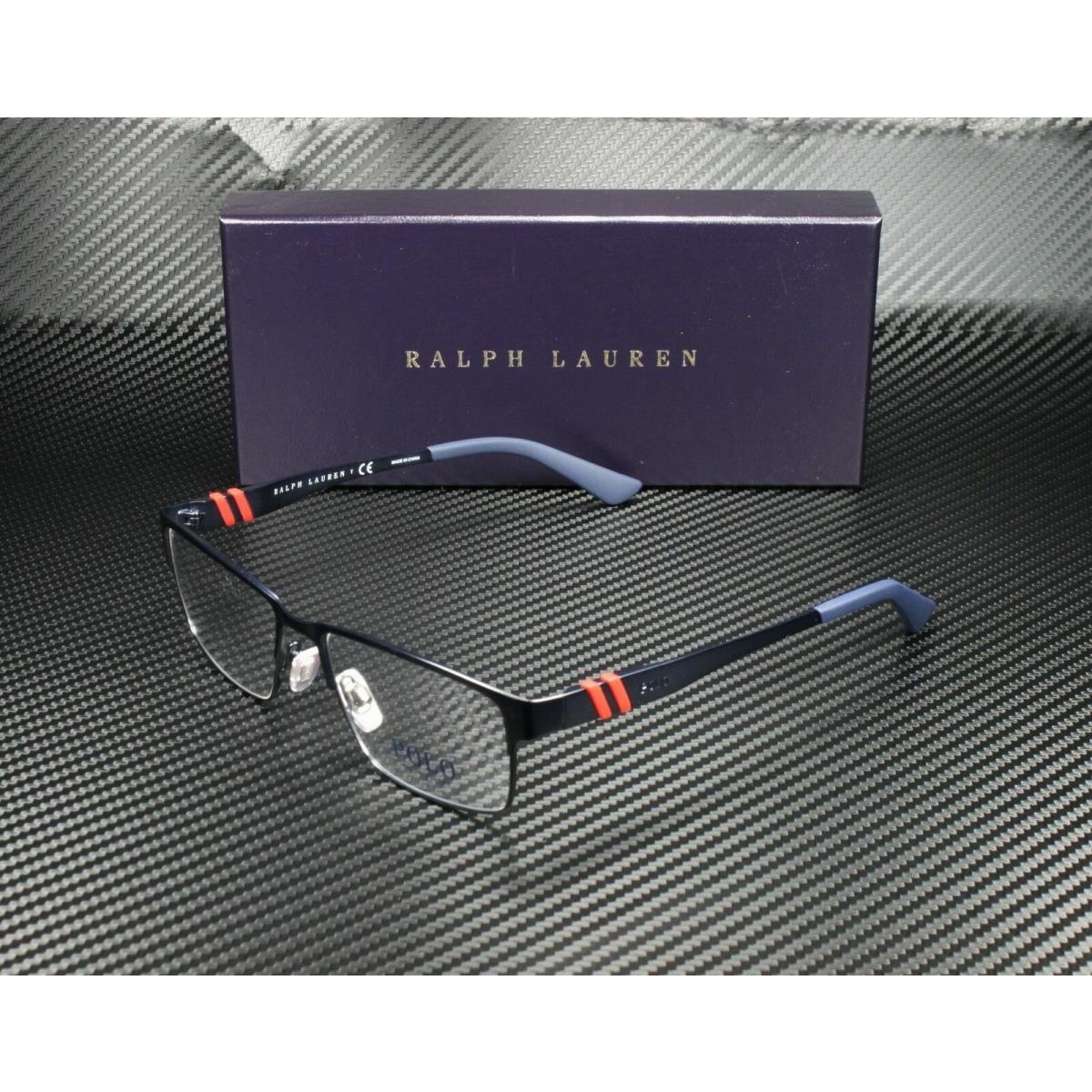 Ralph Lauren Polo PH1147 9119 Navy Blue Rectangle Men`s 54 mm Eyeglasses
