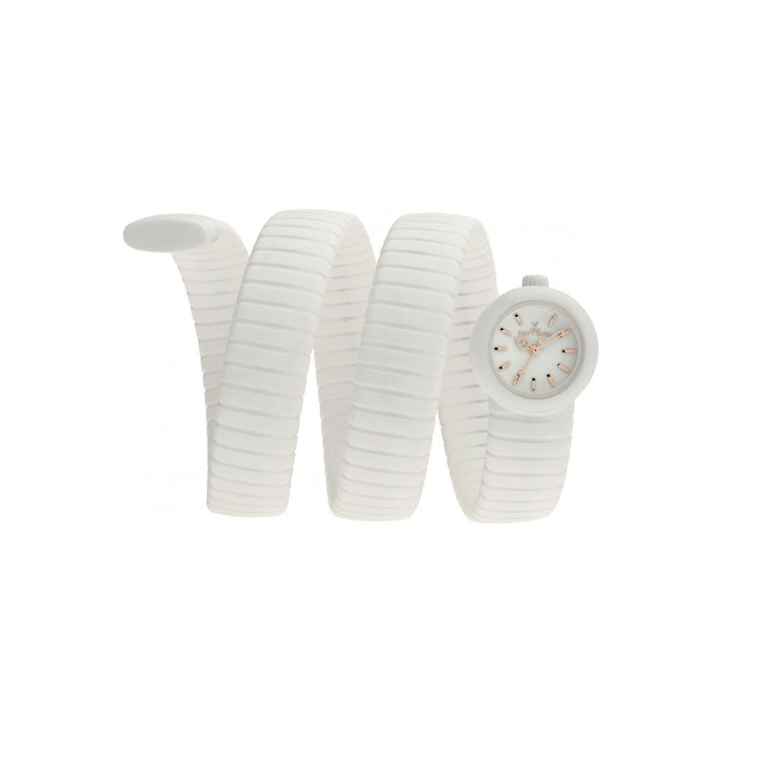 Toywatch Toy Watch VP01WH Quartz Analog White Dial White Unisex Watch 0239