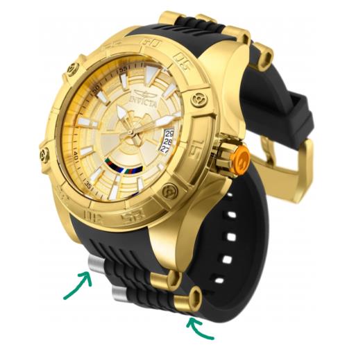 Invicta Star Wars C3P0 Automatic Men`s 52mm Limited Edition Gold Watch 26521