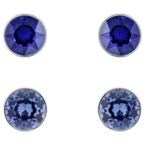 Swarovski Madyson Rhodium - Plated Stud Earrings - 5414600