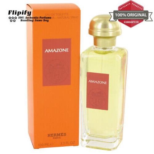 Amazone Perfume 3.4 oz Edt Spray For Women by Hermes