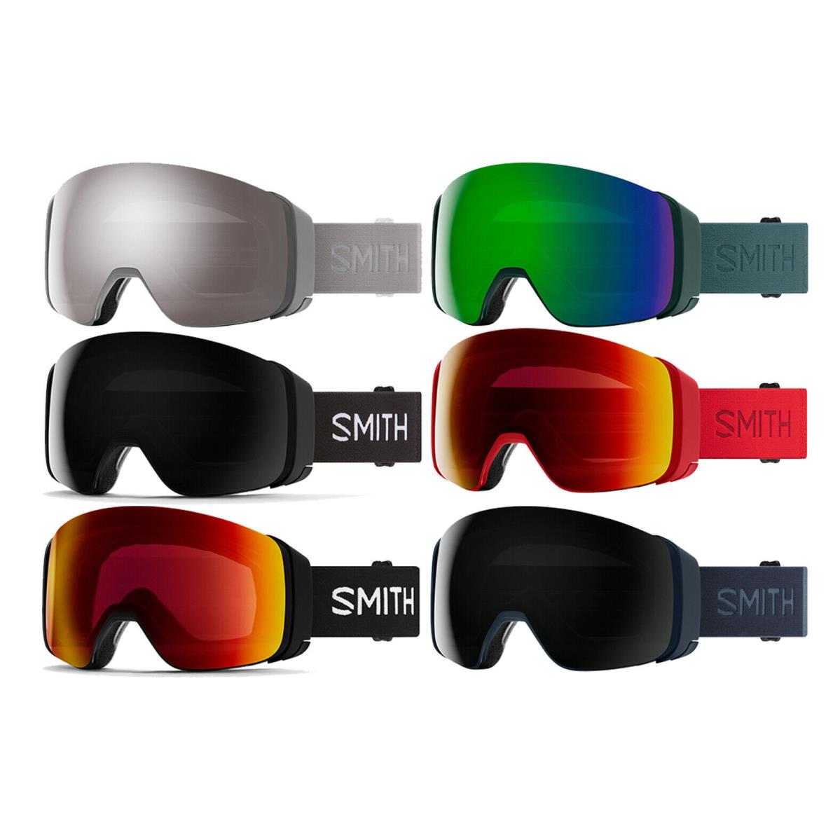 Smith Optics 4D Mag Snow Goggles Chromapop Birdseye Vision