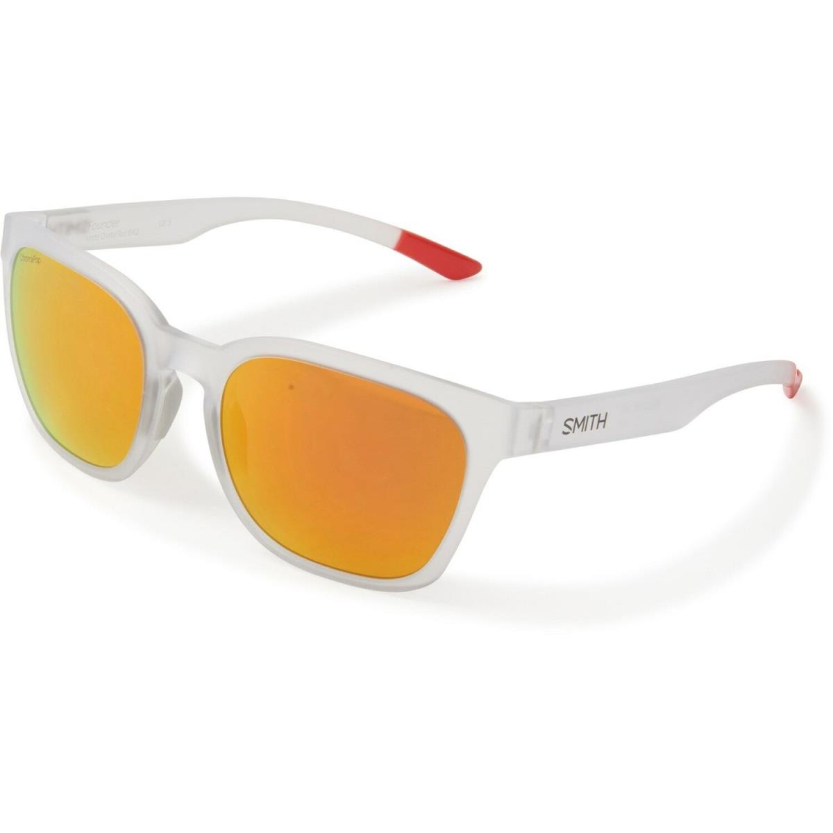 Smith Optics Founder Sunglasses - Chromapop Lenses 6XQ/MattaCrystalRed/SunRedMirror