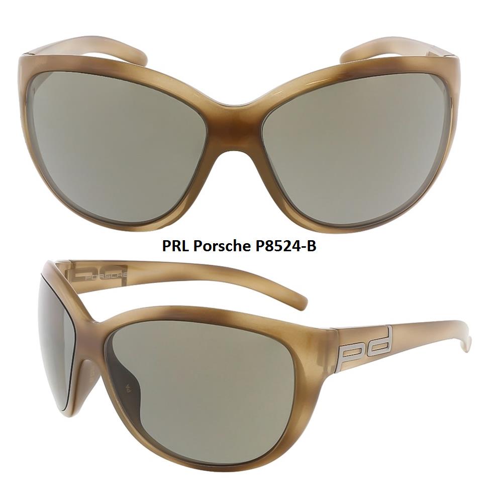 Porsche Design P8524 Series Sunglasses Multiple Colors Available P8524-B (Brown Horn)
