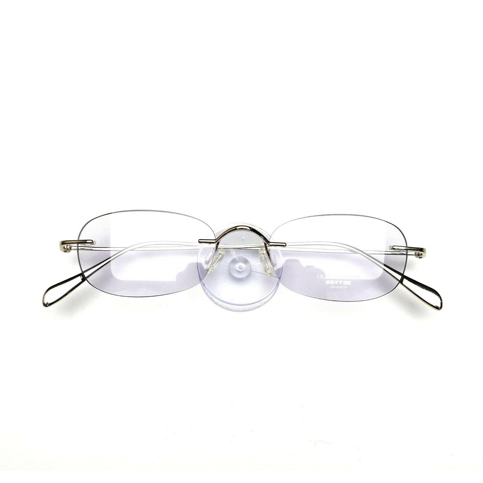 oliver peoples rimless eyeglasses