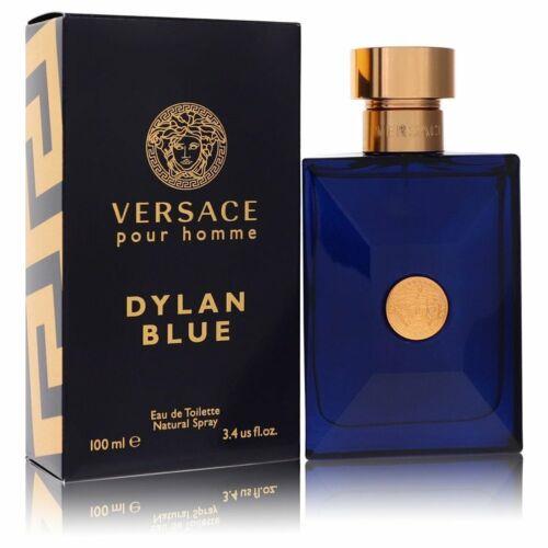 Versace Pour Homme Dylan Blue Cologne Men Eau De Toilette Spray Fragrance