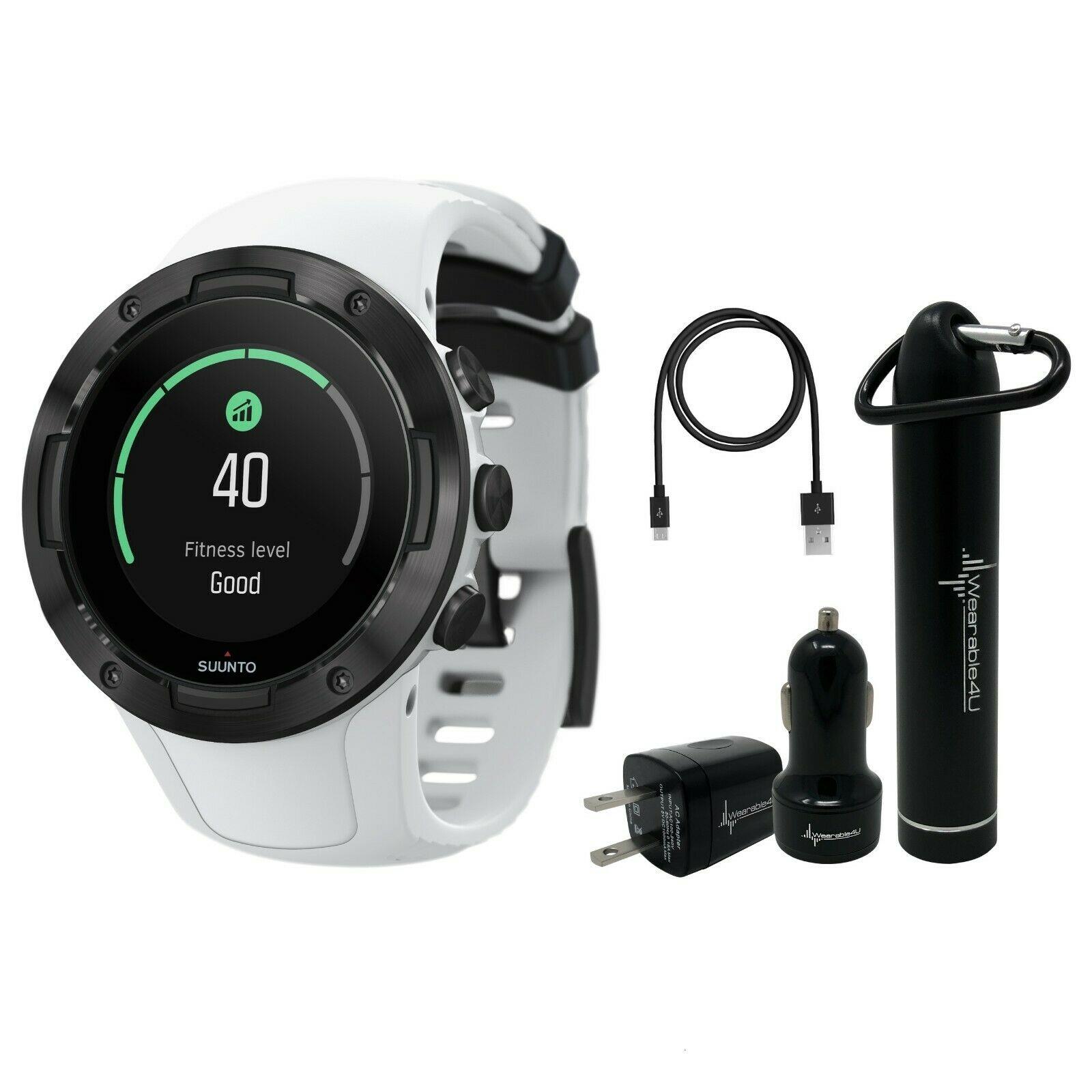 suunto 5 black white