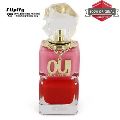 Juicy Couture Oui Perfume 3.4 oz Edp Spray Tester For Women by Juicy Couture