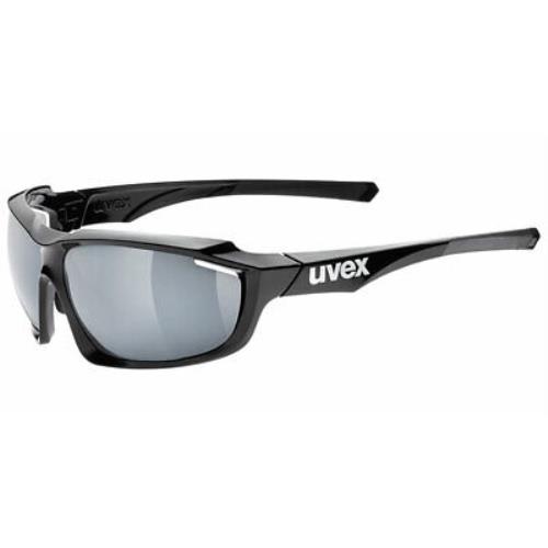 Uvex Sportstyle 710 Sunglasses - Performance Multi Sport - Mirrored Lenses +case