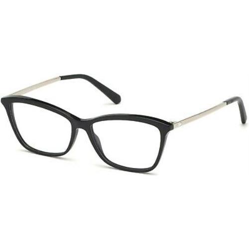 Swarovski SK 5314 SK5314 Shiny Black 001 Eyeglasses