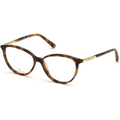Swarovski SK 5385 SK5385 Dark Havana 052 Eyeglasses