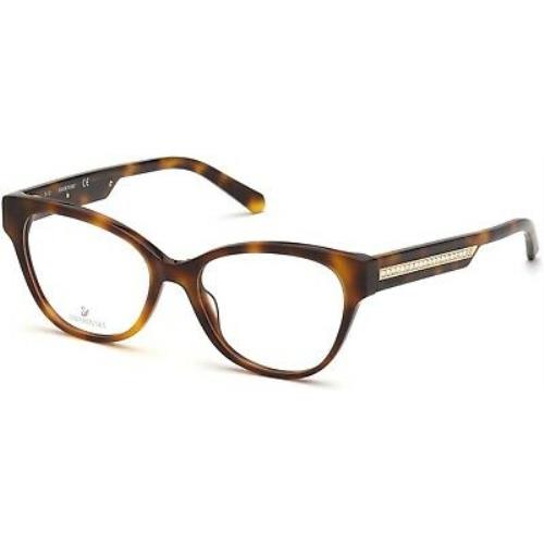 Swarovski SK 5392 SK5392 Dark Havana 052 Eyeglasses
