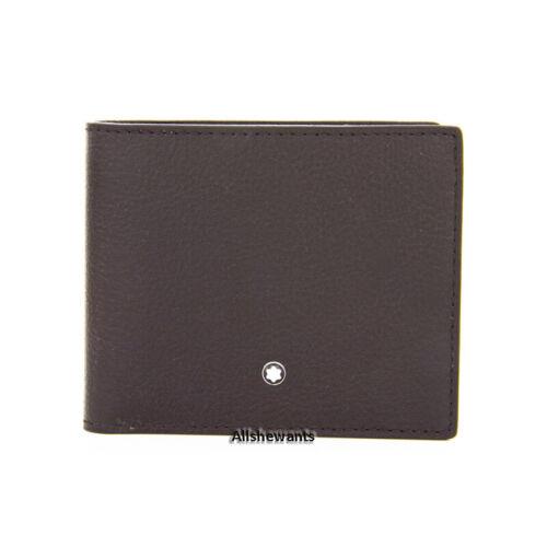 Montblanc Meisterst ck Wallet 11 CC Buffalo Leather Brown 111264