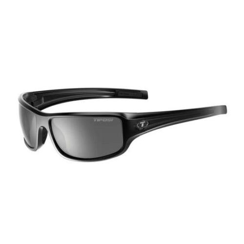 Tifosi Bronx Sport Sunglasses Many Colors Gloss Black - Smoke