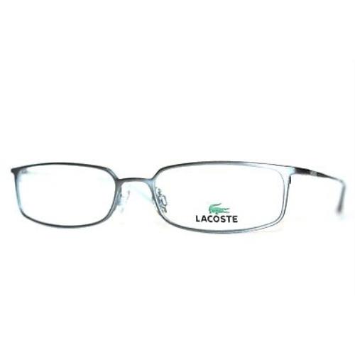 Lacoste LA12013 GR Gray Eyeglasses Metal Frames RX 50-16-140 MM