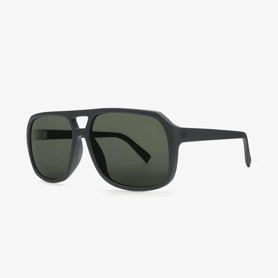 Electric Dude Sunglasses - Matte Black W/grey Polarized