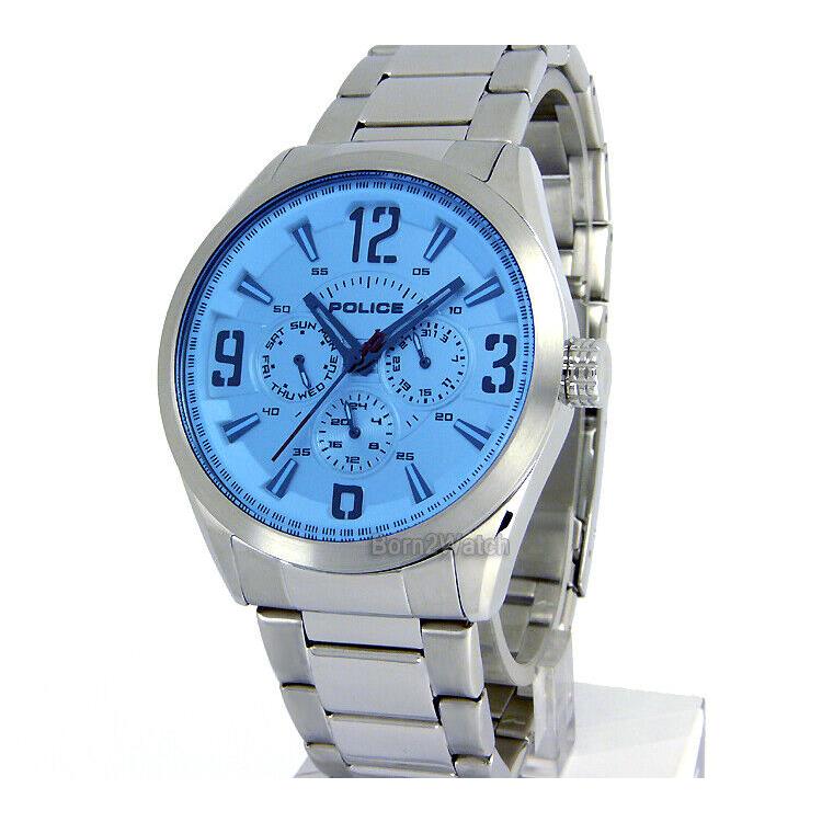 Police PL-13894JS/04M Men `atlanta` Multifunction 44mm Super