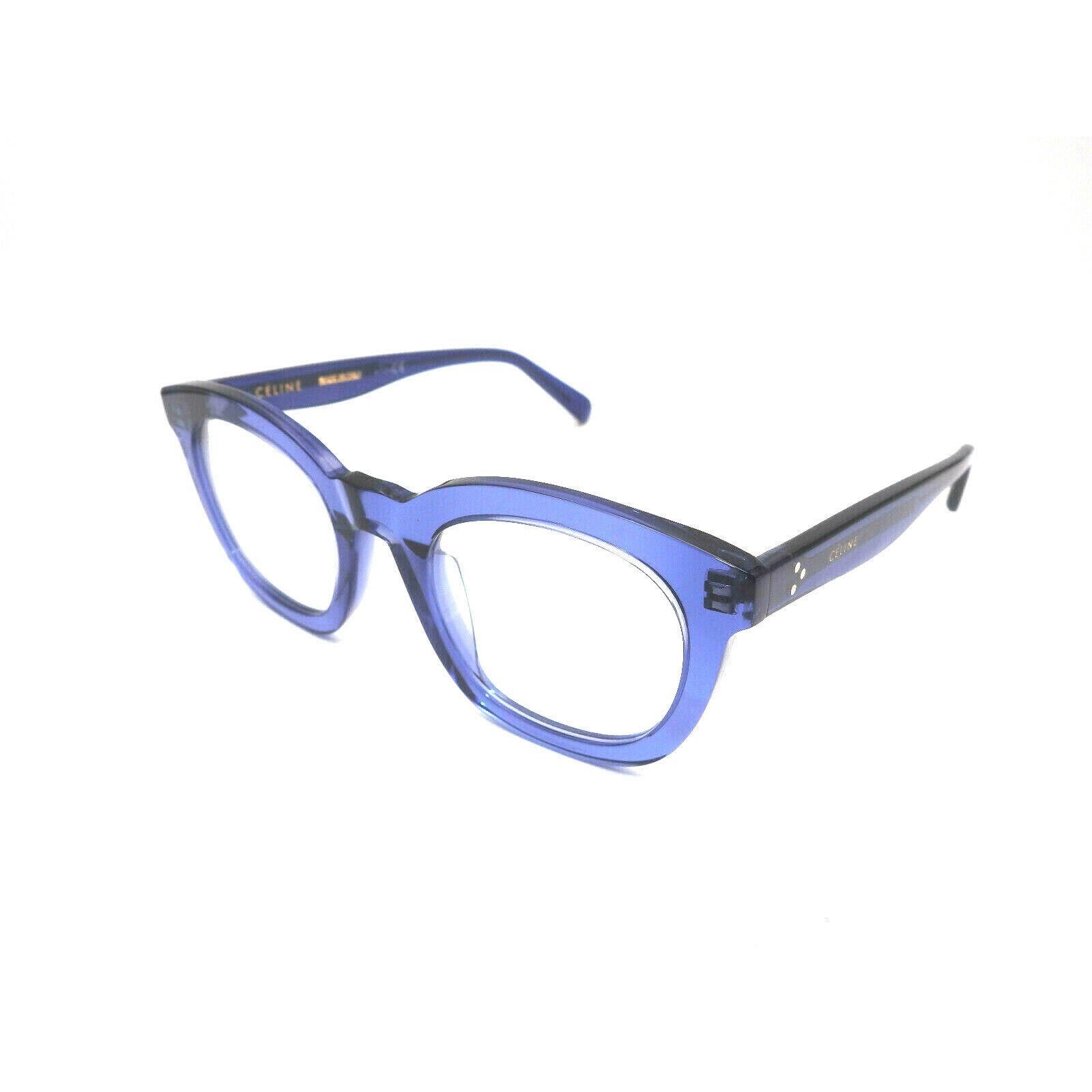 Celine Transparent Blue Eyeglasses CL50004I - 090 48mm