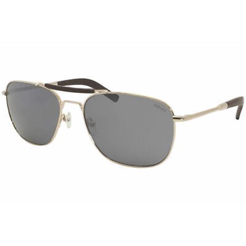 Revo Pierson RE1067 04 Sunglasses Men`s Gold-brown/graphite Polarized Lens 59mm