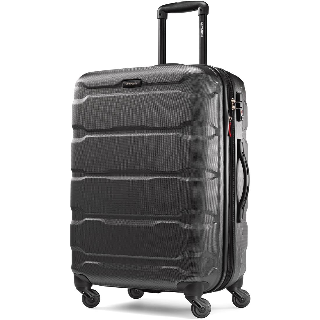 Samsonite Omni 24 Inch Hardside Spinner Luggage Suitcase Black (68309-1041)