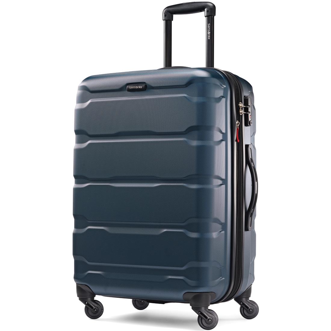 Samsonite Omni 24 Inch Hardside Spinner Luggage Suitcase Teal (68309-2824)