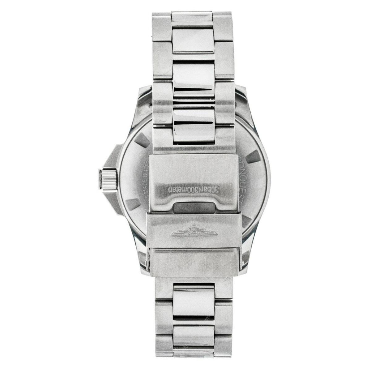 longines l38404566 hydroconquest stainless steel watch