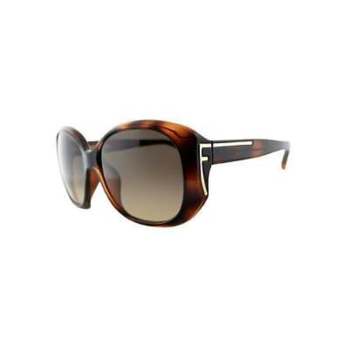 Fendi FS5329_238 Havana Brown Tortoise Oversized Sunglasses