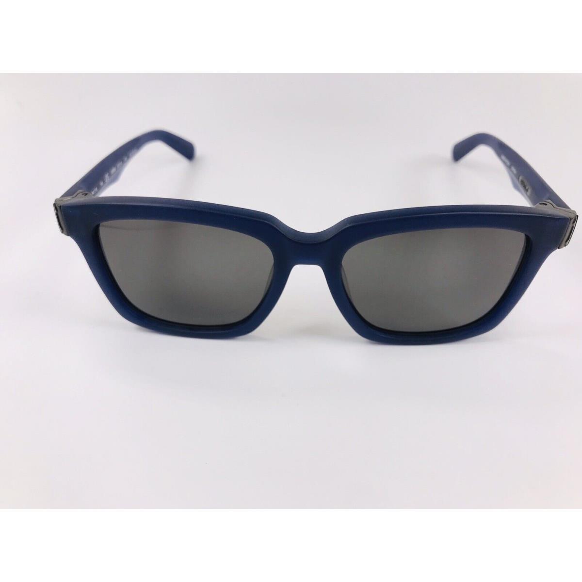 Dragon DR510S 400 Matte Navy Robbs Sunglasses with Grey Lenses