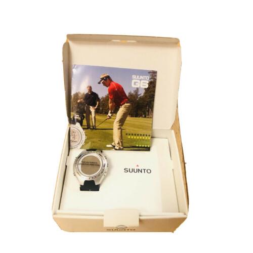 Suunto G6 Golf Swing Monitor Analyzer Digital Watch Black/silver