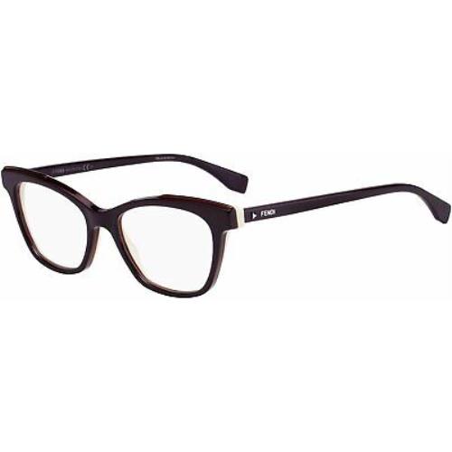 Fendi FF 0256 Violet 0B3V Eyeglasses Size: 50-17-140 mm