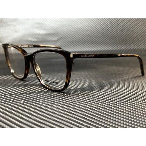 Saint Laurent SL 259 002 Havana Cat Eye Women`s 53 mm Eyeglasses