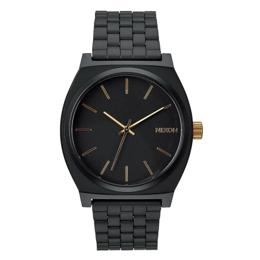 Nixon Time Teller Stainless Steel Black Unisex Watch A045-1041