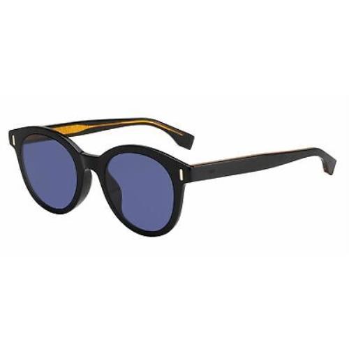 Fendi Sunglasses - FF M0052/F/S 807 - Black/blue 51-22-150 Asian Fit
