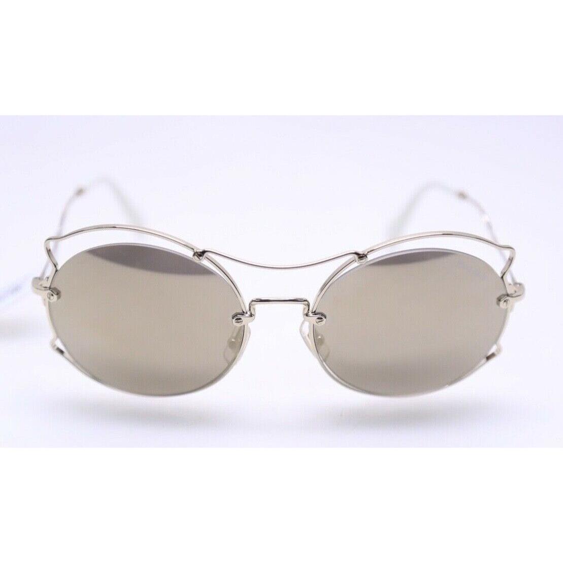 Miu Miu MU50S ZVN-1C0 Gold Mirror 57mm Sunglasses 196