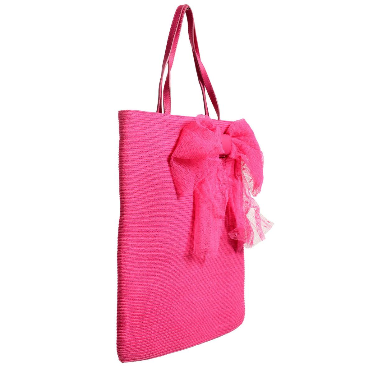 Red Valentino Women`s Pink Tote Handbag Shoulder Bag