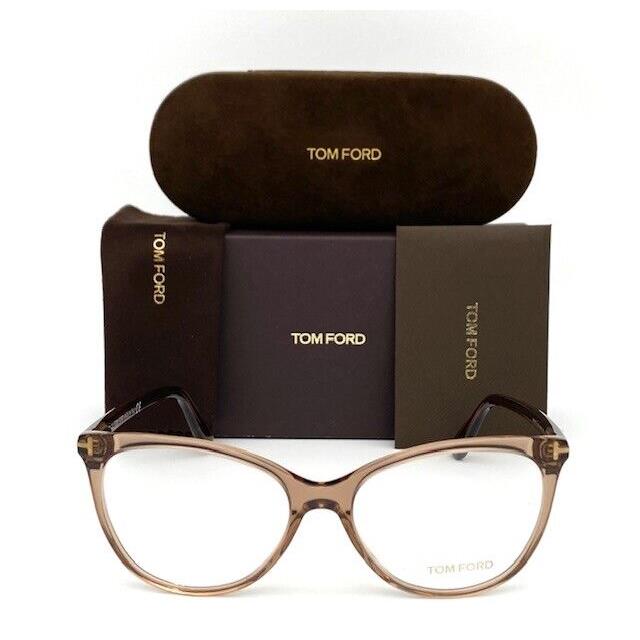 Tom Ford eyeglasses  - Transparent Brown Frame 0
