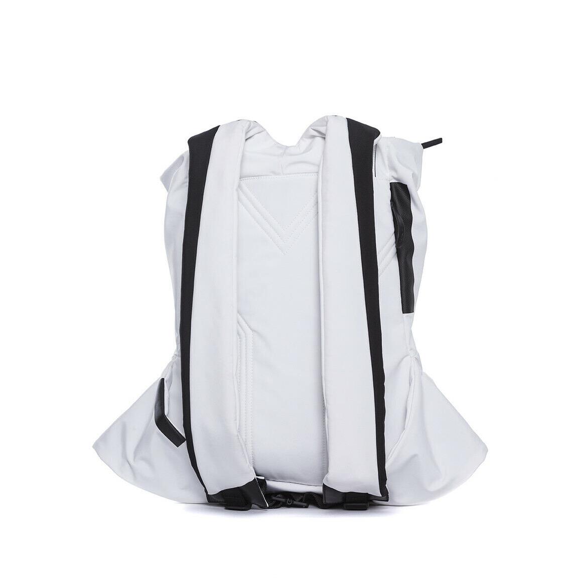 Men`s White Adidas Athletic Fashion Backpack AP6310