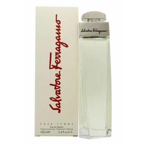 Salvatore Ferragamo For Women Eau De Parfum Spray 3.4 Oz