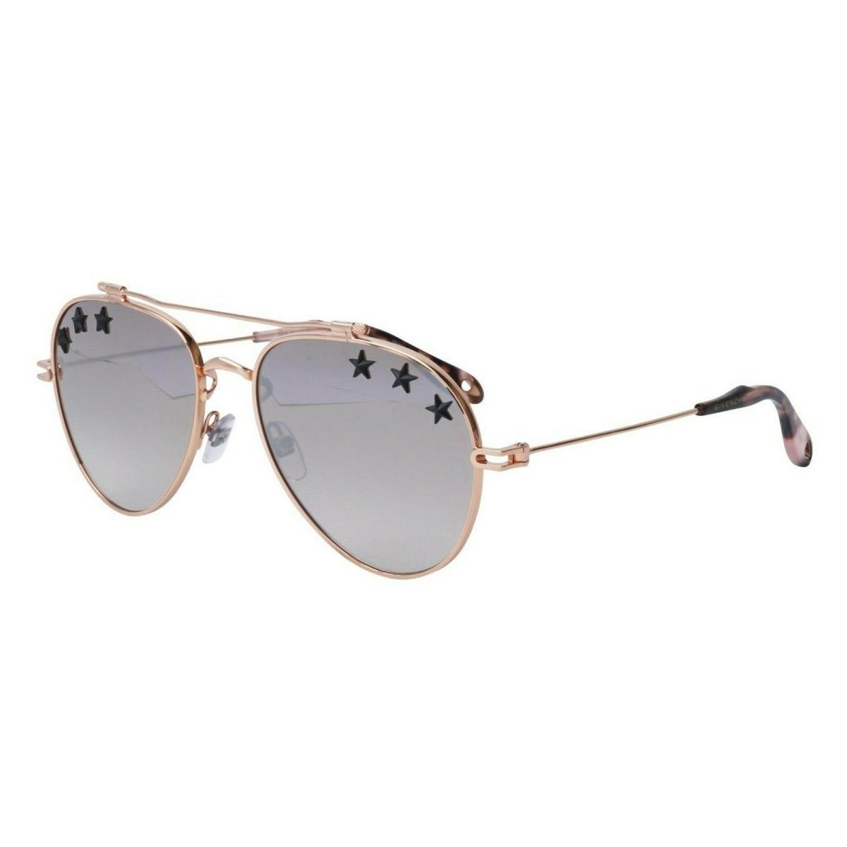 Givenchy GV7057/STARS Ddbnq Gold Copper Mirrored Aviator Sunglasses