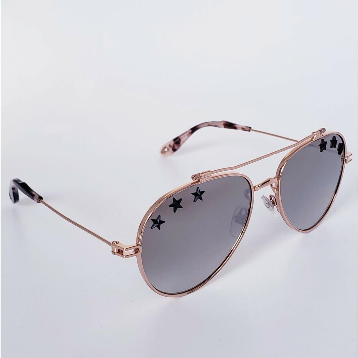 Givenchy sunglasses Star - Frame: Gold, Lens: Brown grey Gradient with Silver mirror effect 1